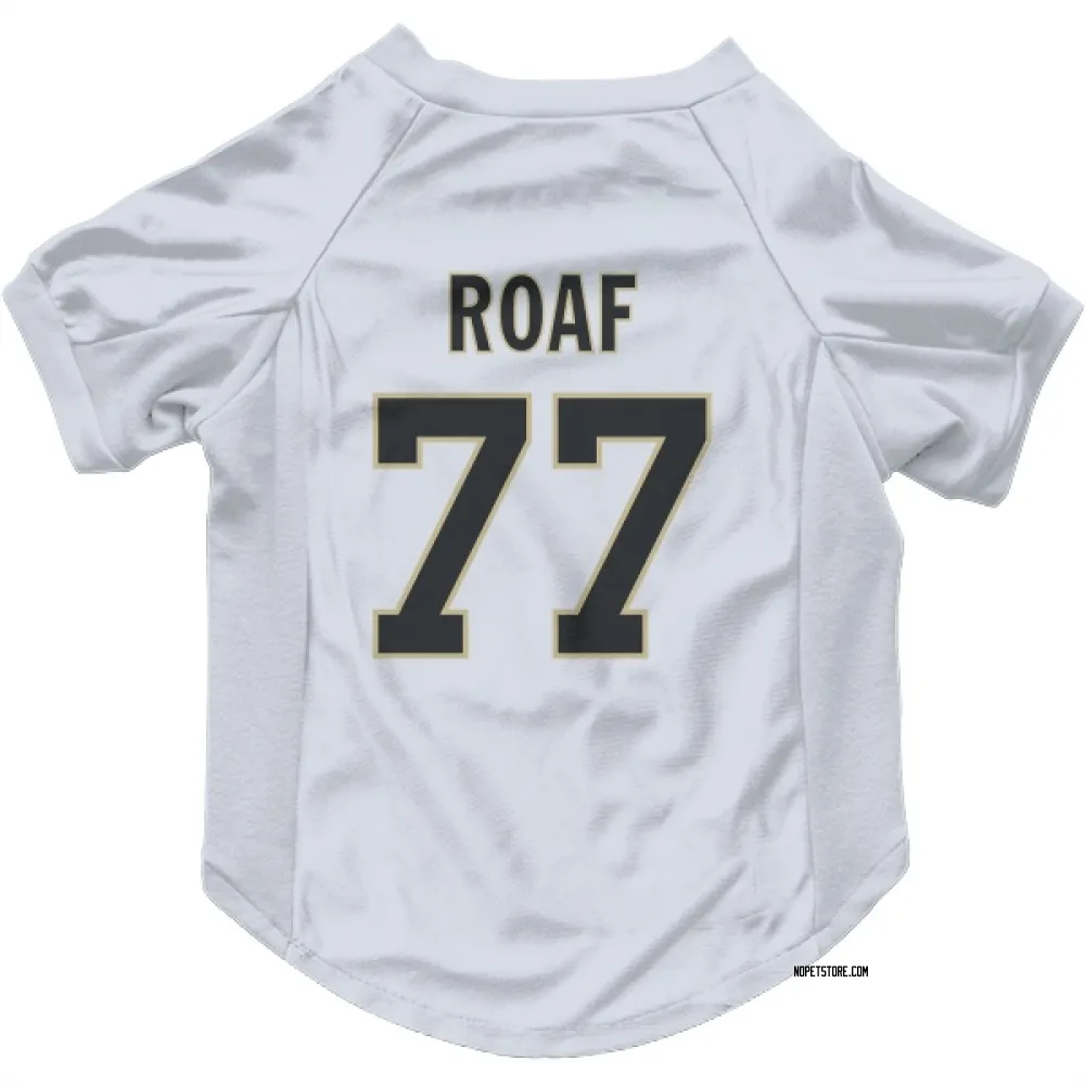 New Orleans Saints Willie Roaf White Pet Jersey for Dog & Cat