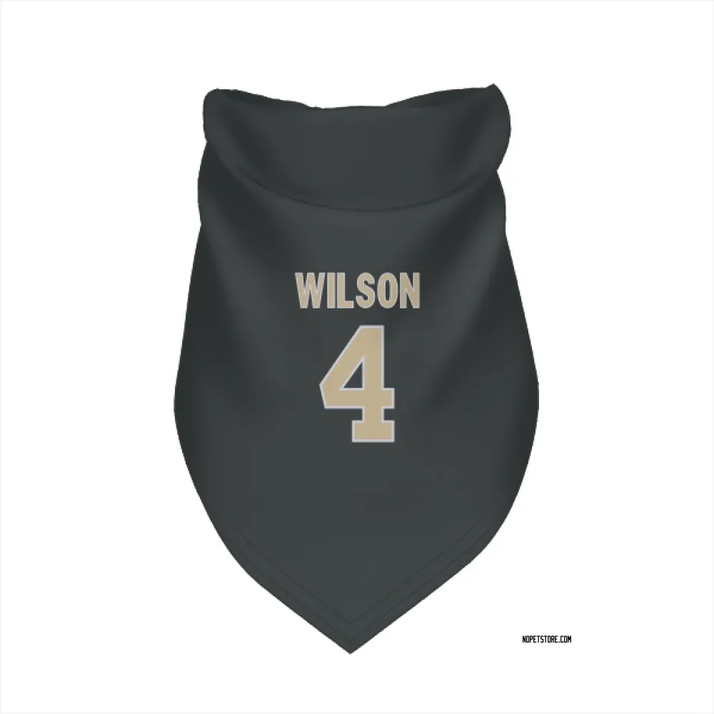 New Orleans Saints Zach Wilson Black Pet Bandana for Dog & Cat