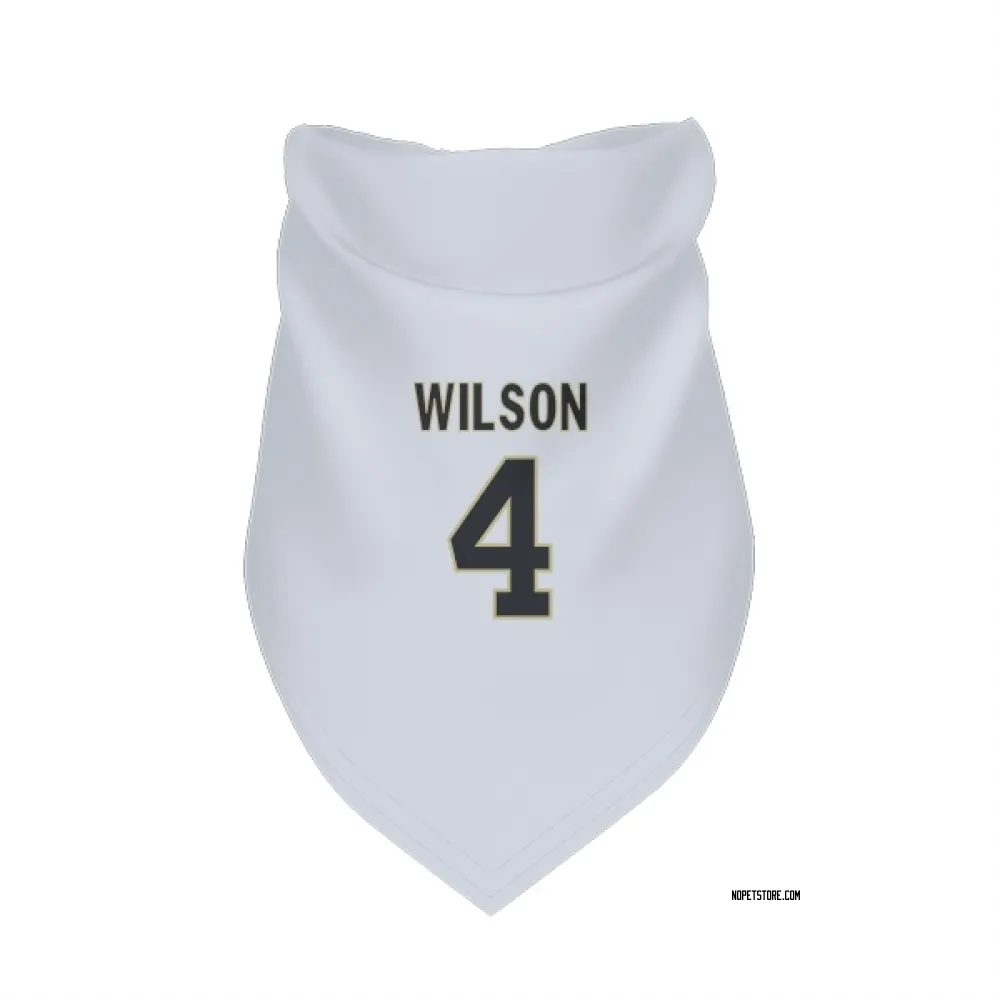 New Orleans Saints Zach Wilson White Pet Bandana for Dog & Cat