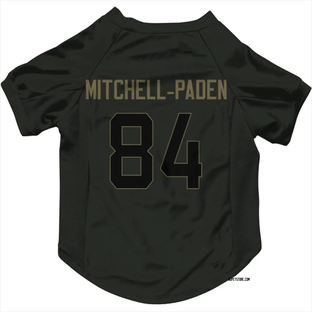 New Orleans Saints Zaire Mitchell-Paden Black Service Pet Jersey for Dog & Cat