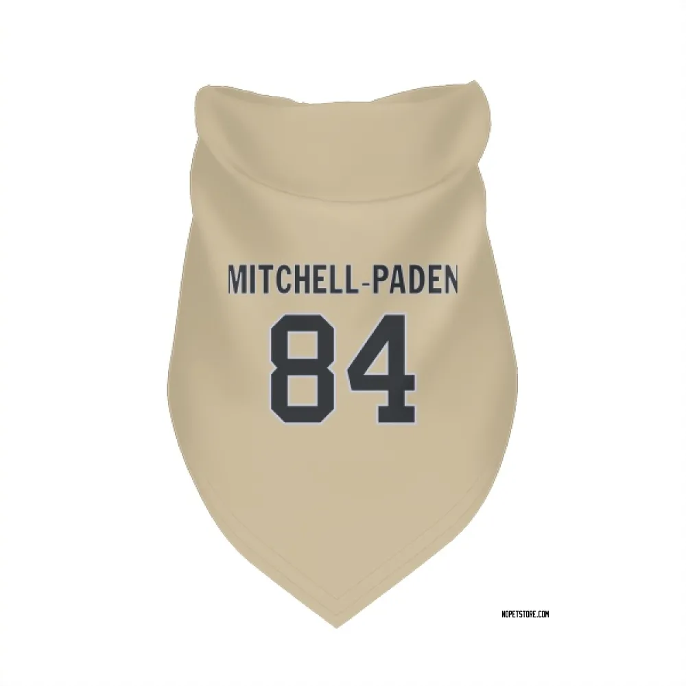 New Orleans Saints Zaire Mitchell-Paden Gold Pet Bandana for Dog & Cat