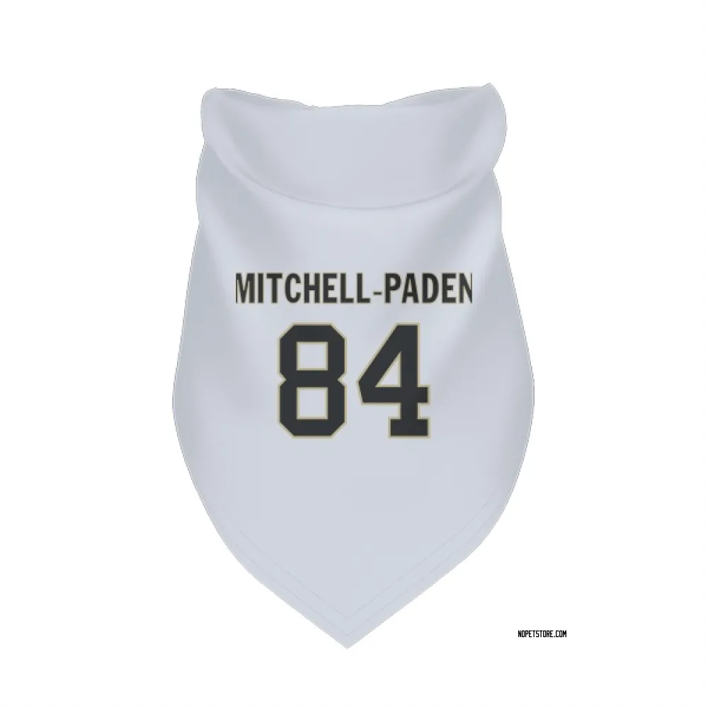 New Orleans Saints Zaire Mitchell-Paden White Pet Bandana for Dog & Cat