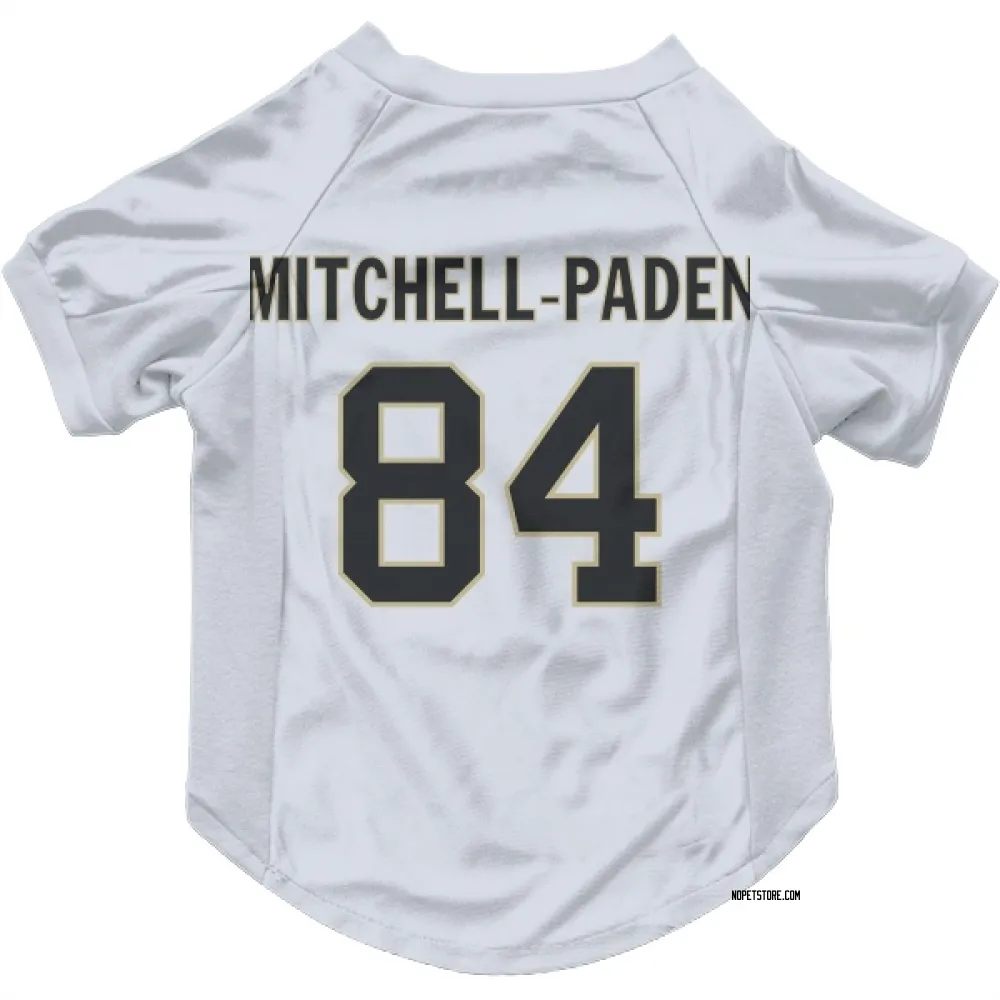 New Orleans Saints Zaire Mitchell-Paden White Pet Jersey for Dog & Cat