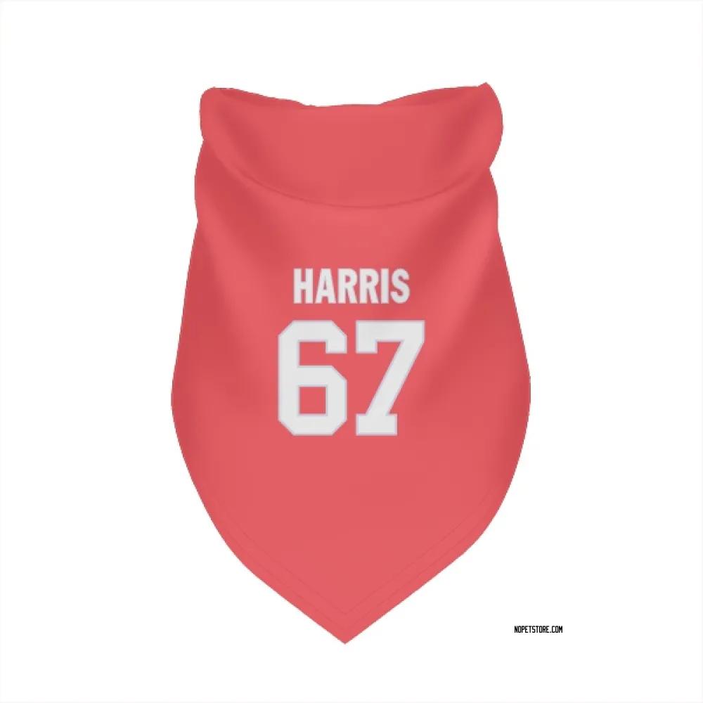New Orleans Saints Zxavian Harris Pink Pet Bandana for Dog & Cat